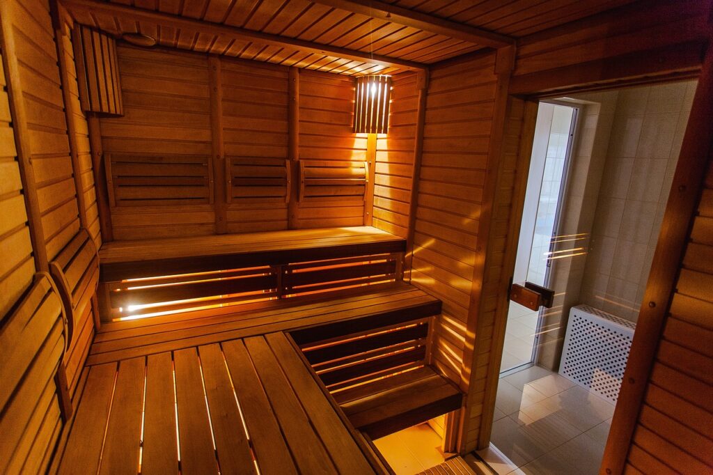sauna infrared w domu